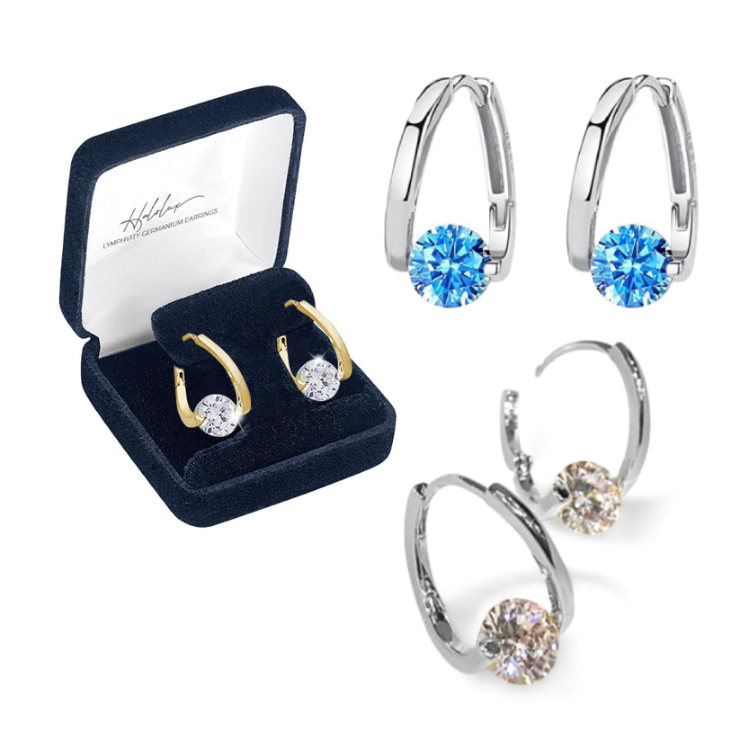 đ„LAST DAY SALE-80% OFF)Lymphvity MagneTherapy Germanium Earrings