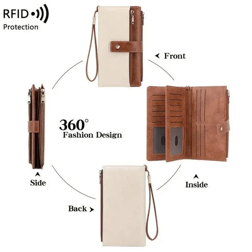 ✨Women's RFID Blocking  Leather Wallet