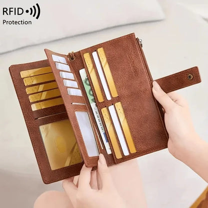 ✨Women's RFID Blocking  Leather Wallet