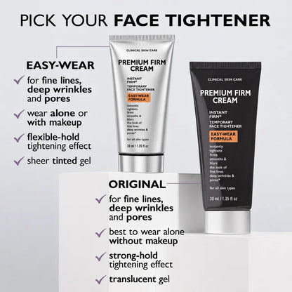 Instant Firming Temporary Face Tightener Easy-Wear Formula