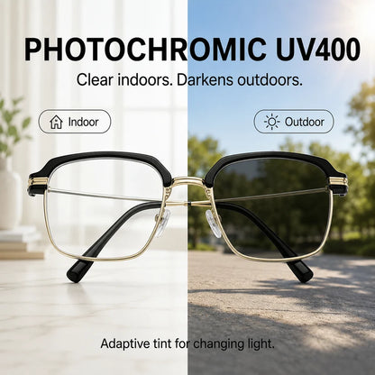 Smart Zoom Reading Glasses – Auto Adjust Focus & Blue Light Protection