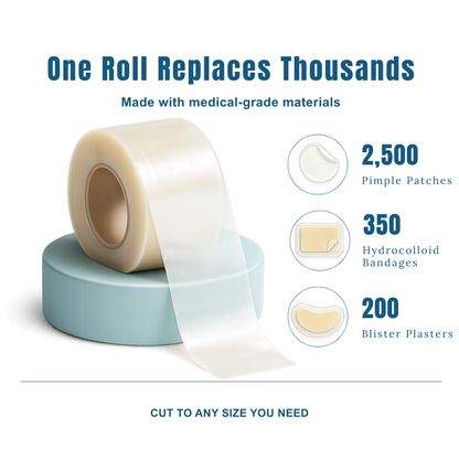 Premium Hydrocolloid Roll That Heals & Protects Your Skin