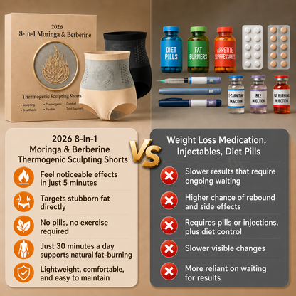 𝘃𝗲𝗹𝗻𝗼𝗿𝘀® 2026 8-in-1 Moringa & Berberine Thermogenic Sculpting Shorts🔥 30-Minute No-Sweat Routine