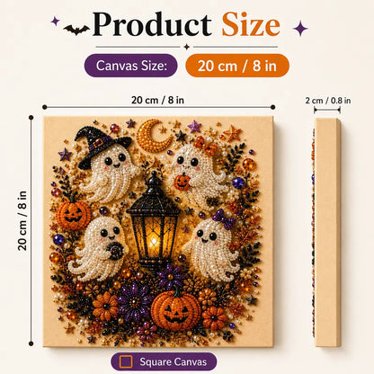 🔥 Last Day 49% OFF – 👻✨ Halloween Pearl Art DIY Kit – Turn Tiny Pearls into Spooky-Cute Magic
