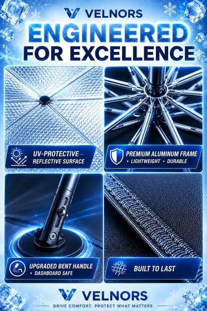 🔥Last Day 50% OFF - 2026 Upgraded Car Windshield Sun Shade Umbrella