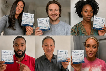 TopSpire™ HEARING REPAIR MICRONEEDLE PATCHES ✅ Targets Hearing Loss, Tinnitus, Ear Infections, Balance Disorders, and Age-Related Ear Degeneration.