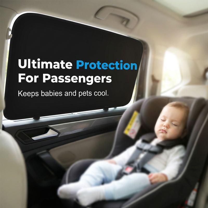 Magnetic Car Window Sunshade