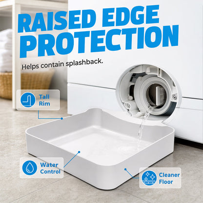 🌟LAST DAY SALE: ONLY 19.99!!🎁✨Universal Front-Load Washing Machine Drain Pan
