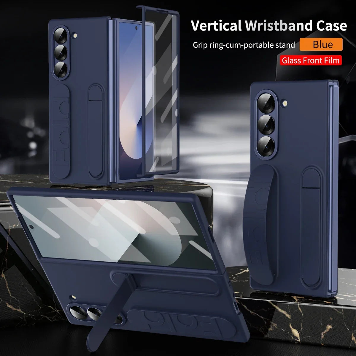 UltraSlim PenShield Z Fold 8 Ultra, 8, 7, 6, 5 Pen Holder & Hinge Protection Case