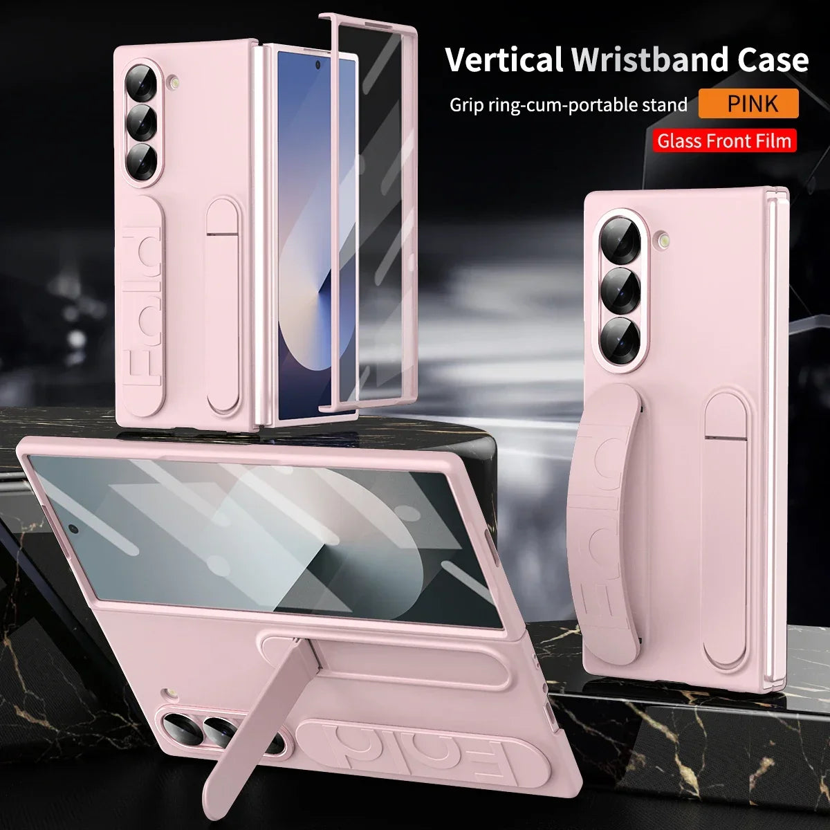 UltraSlim PenShield Z Fold 8 Ultra, 8, 7, 6, 5 Pen Holder & Hinge Protection Case