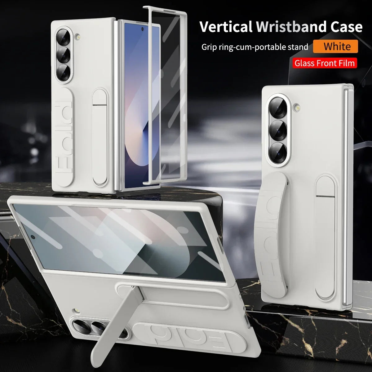 UltraSlim PenShield Z Fold 8 Ultra, 8, 7, 6, 5 Pen Holder & Hinge Protection Case